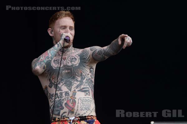 FRANK CARTER AND THE RATTLESNAKES - 2018-06-17 - BRETIGNY-SUR-ORGE - Base Aerienne 217 - Main Stage